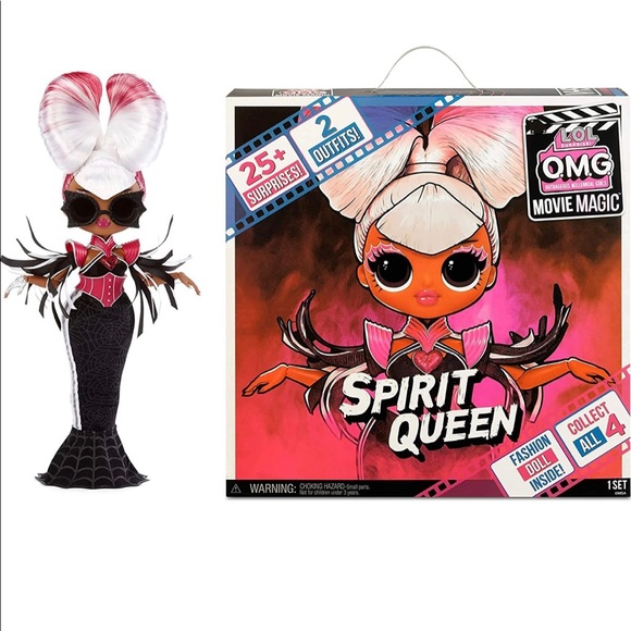 LOL Surprise OMG Movie Magic Spirit Queen Fashion Doll with 25 Surprises - Picture 3 of 11